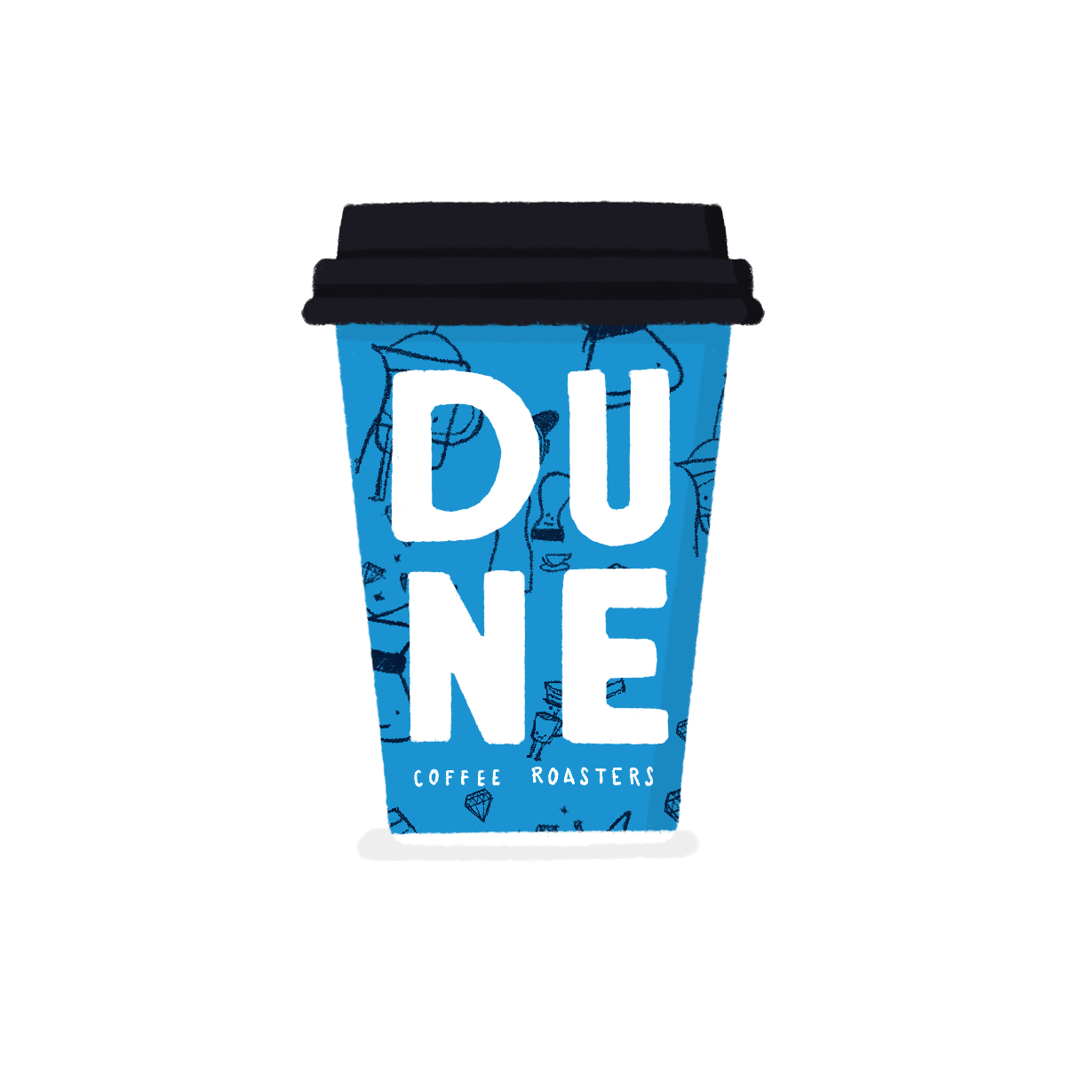 Dune Coffee Roasters coffee cup