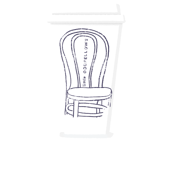 Little Oddfellows coffee cup