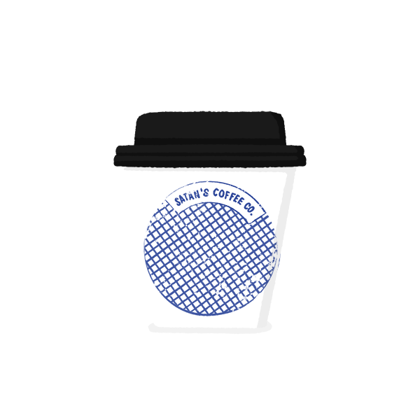 Satan's Coffee Corner coffee cup