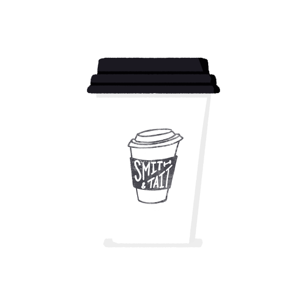 Smith & Tait coffee cup